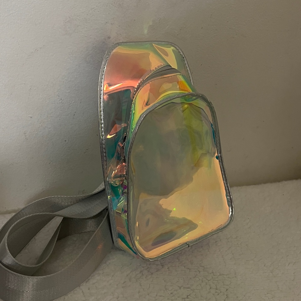 Iridescent Mini Backpack - image 1